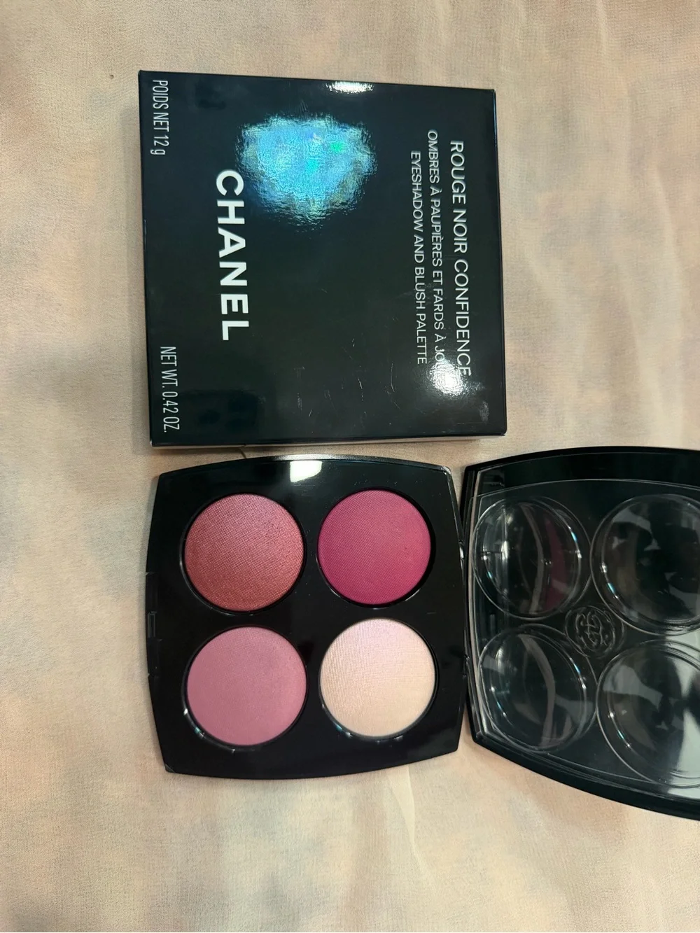 CHANEL Rouge Noir Confidence Eyeshadow & Blush Palette
